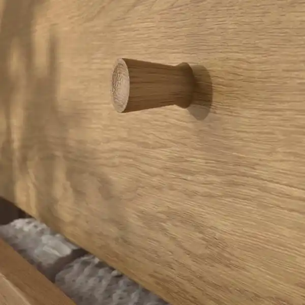 Bild 3 von TONSTAD Kommode mit 4 Schubladen, Eichenfurnier 82x47x90 cm