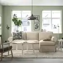 Bild 2 von EKTORP 3er-Sofa mit Récamiere