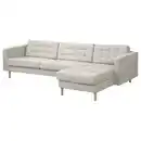 Bild 1 von LANDSKRONA 4er-Sofa mit Récamiere