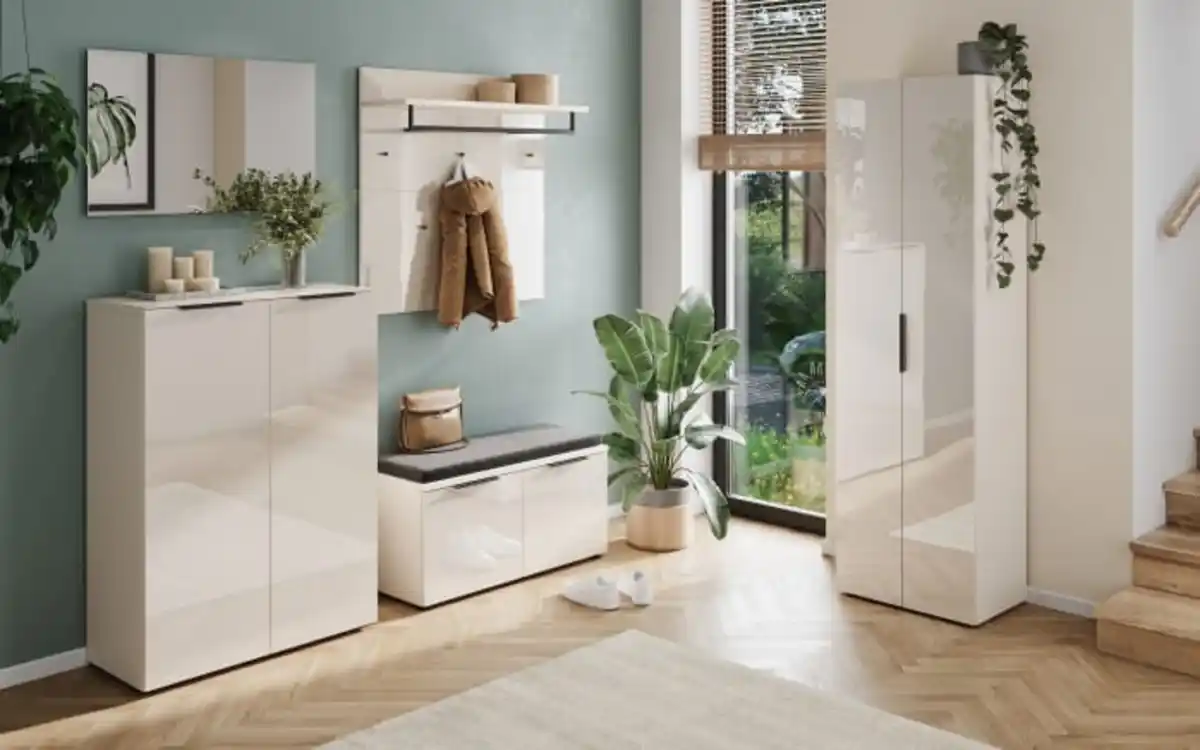 Bild 4 von Germania - Garderobenschrank Genova, kaschmir, inkl. Türdämpfer