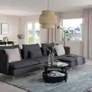 Bild 2 von SÖDERHAMN 4er-Sofa mit Récamiere