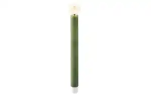 LED Spitzkerze, grün, 2er Set