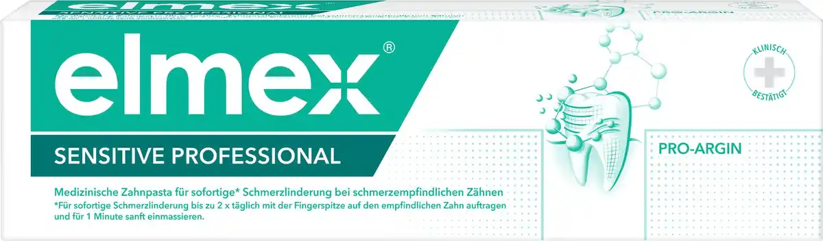 Bild 1 von elmex Zahnpasta Sensitive Professional - Zahncreme bei schmerzempfindlichen Zähnen, 75 ml