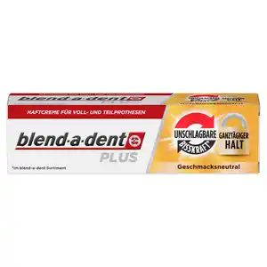 Blend-A-Dent PLUS Haftcreme Unschlagbare Bisskraft, 40 g