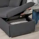 Bild 3 von BACKSÄLEN 3er-Sofa mit Récamiere