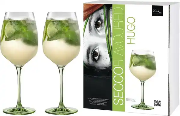 Bild 1 von Eisch Germany Weinglas Secco Flavoured, Kristallglas, (Hugo-Glas), bleifrei, 640 ml, 2-teilig