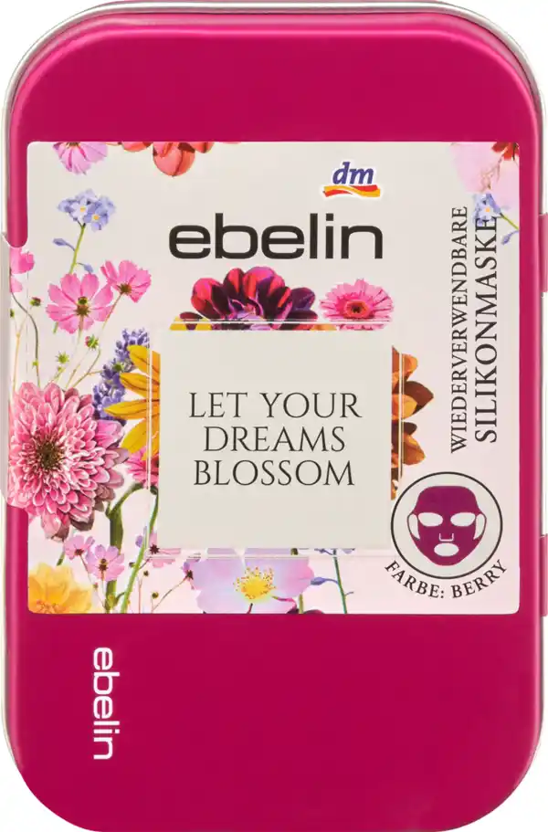 Bild 1 von ebelin Silikonmaske Let Your Dreams Blossom, wiederverwendbar