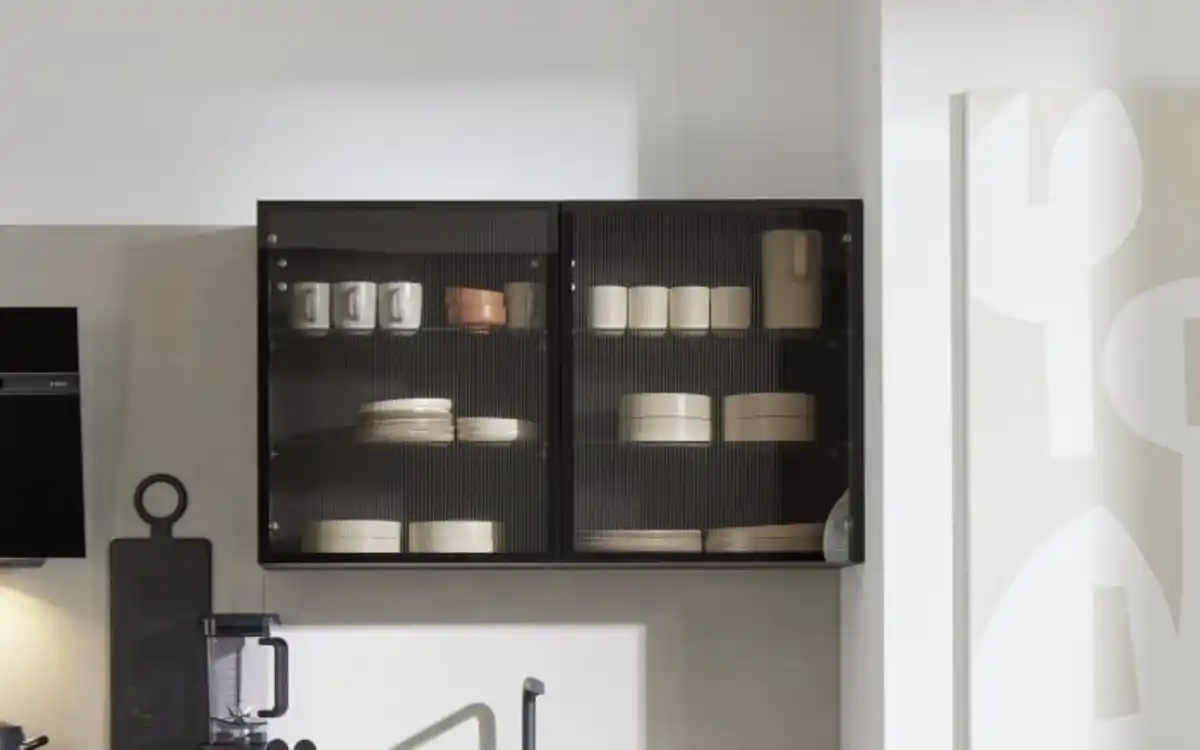 Bild 2 von Nobilia - Einbauküche Stadum, Nussbaum Milano Nachbildung, inkl. AEG Elektrogeräte