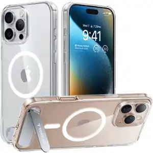 Pstand Case für iPhone 16 Pro Max transparent