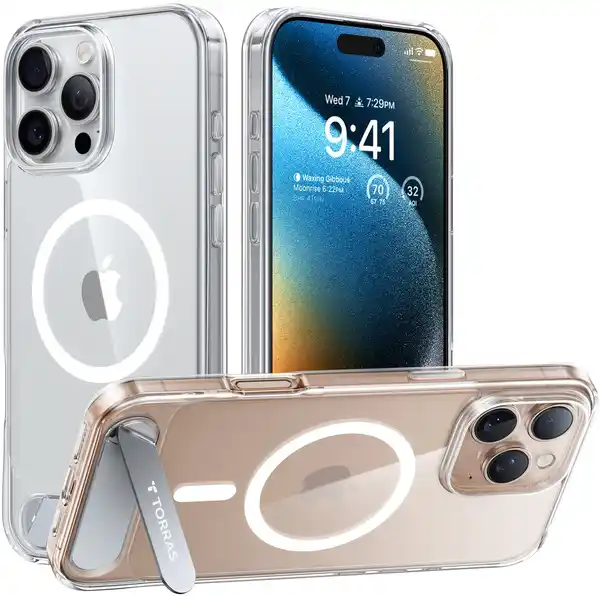Bild 1 von Pstand Case für iPhone 16 Pro Max transparent