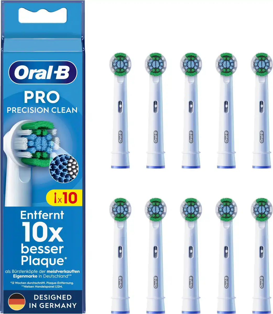 Bild 1 von Oral-B PRO Precision Clean Aufsteckbürsten, 10 Stk