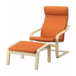 POÄNG Sessel und Hocker