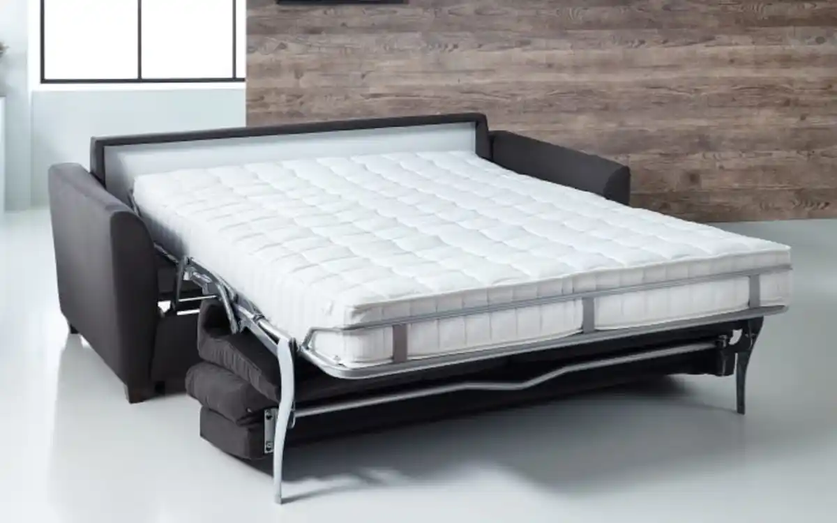 Bild 2 von Schlafsofa Bergamo, anthrazit, 140 x 200 cm