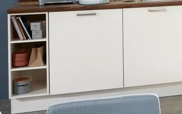 Bild 4 von Nobilia - Einbauküche Laser, magnolie, inkl. Privileg Elektrogeräte