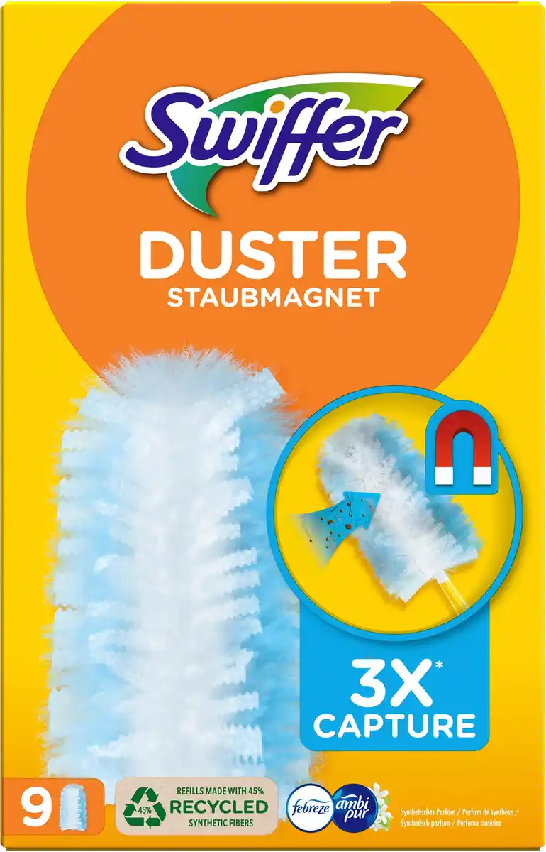 Bild 1 von Swiffer Duster Staubmagnet Nachfüllset, 9 Stk