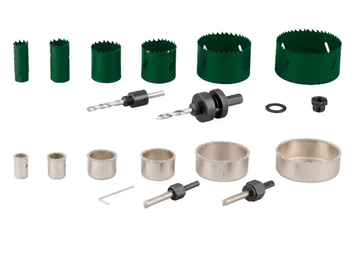 Bild 1 von PARKSIDE® Bimetall-Lochsägensatz / Hartmetall-Lochsägensatz