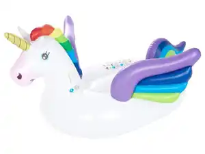 CRIVIT Aufblasbarer Tukan / Aufblasbarer Flamingo / Aufblasbares Einhorn, inkl. 2 Reparaturflicken