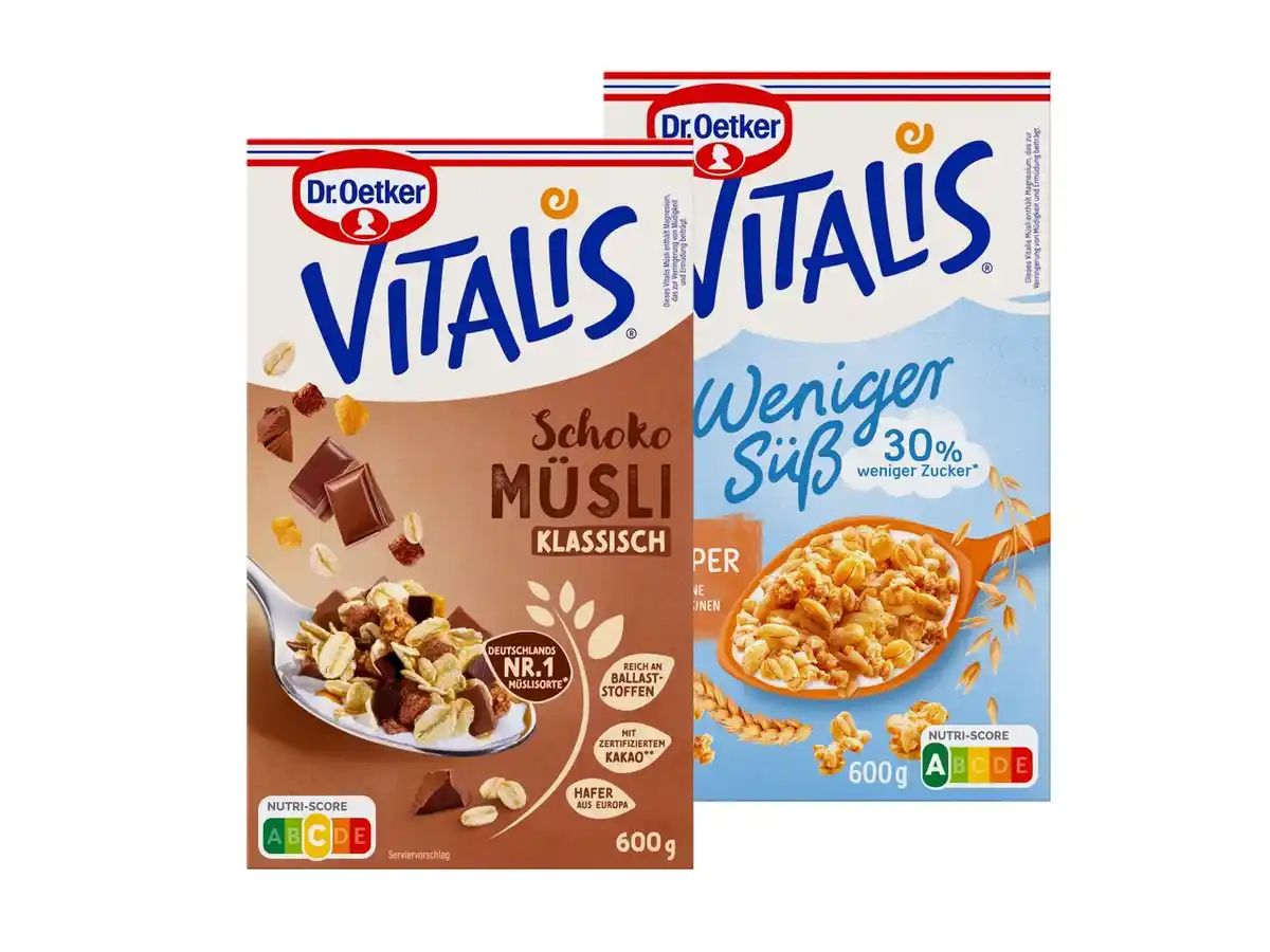 Bild 1 von Dr. Oetker Vitalis Müsli