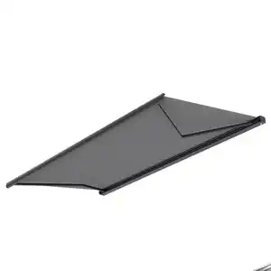 Vollkassettenmarkise, BxL: 350 x 250 cm, grau-anthrazit
