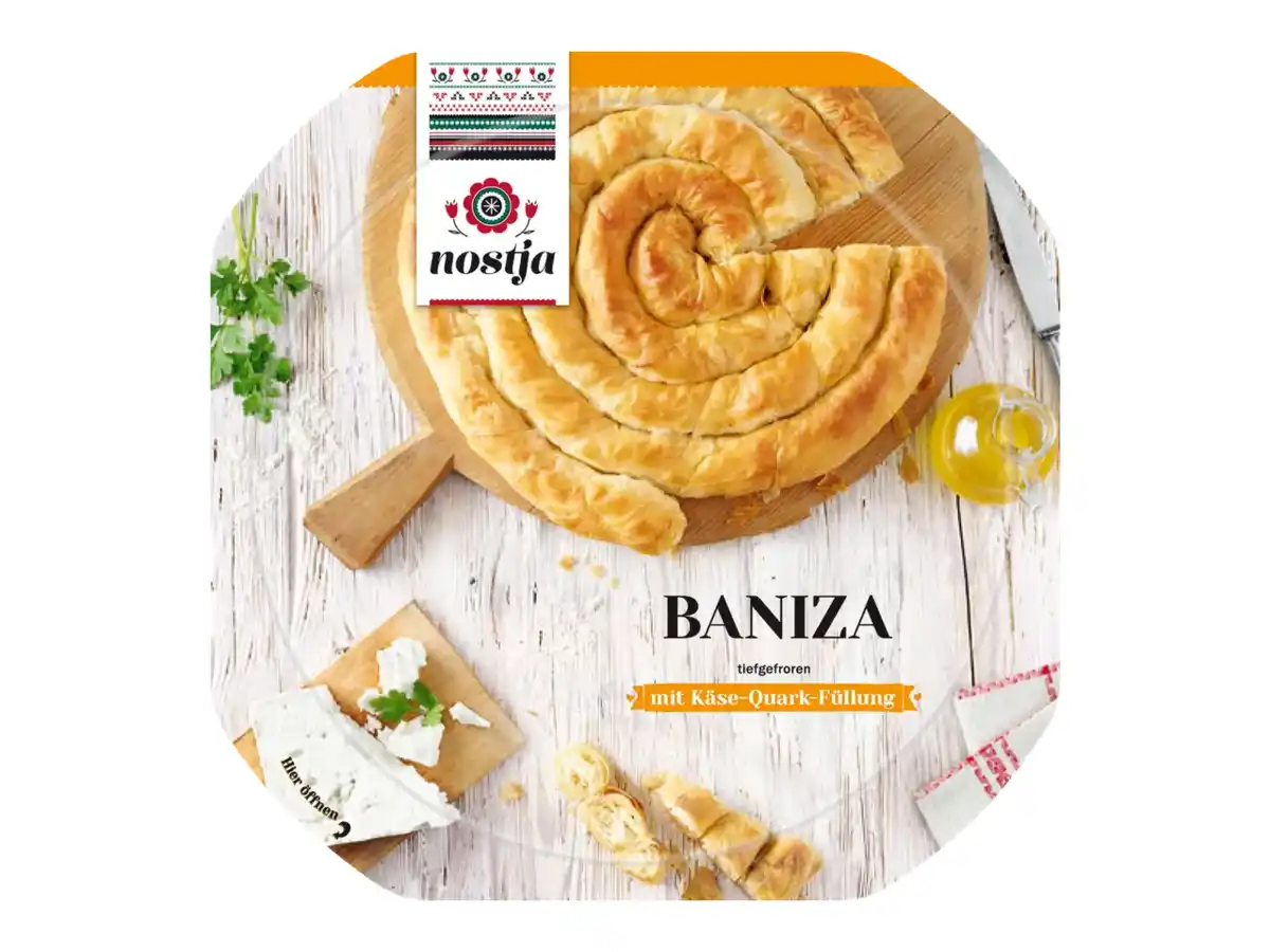 Bild 1 von Nostja Käse-Quark-Schnecke,  1 kg