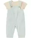 Bild 1 von Newborn T-Shirt und Latzhose, hellblau