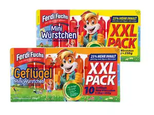Ferdi Fuchs Mini Würstchen XXL,  250 g