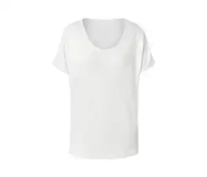 Shirt aus Leinenmix, weiß