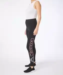 Kappa Leggings, schwarz