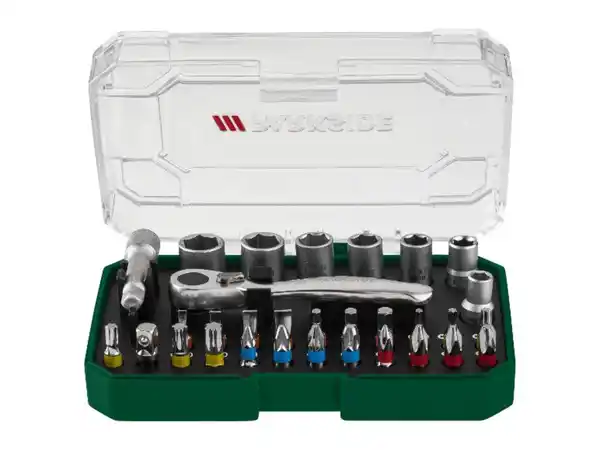 Bild 3 von PARKSIDE® Ratschen-Bit- und Steckschlüssel-Set / Bit-Set / Ratschen-Schraubendreher-Bit- und Steckschlüssel-Set