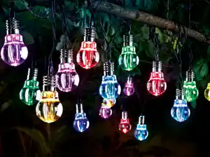 LIVARNO home LED Sommerlichterkette, 20 LEDs, mit Timer