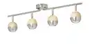 Bild 2 von KHG LED-Spot, 4-flammig, mit Holz