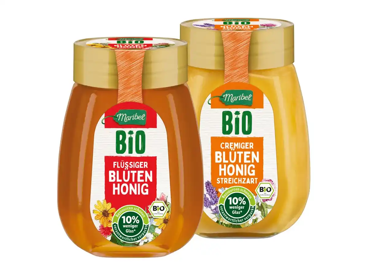 Bild 1 von Maribel Bio Blütenhonig,  500 g