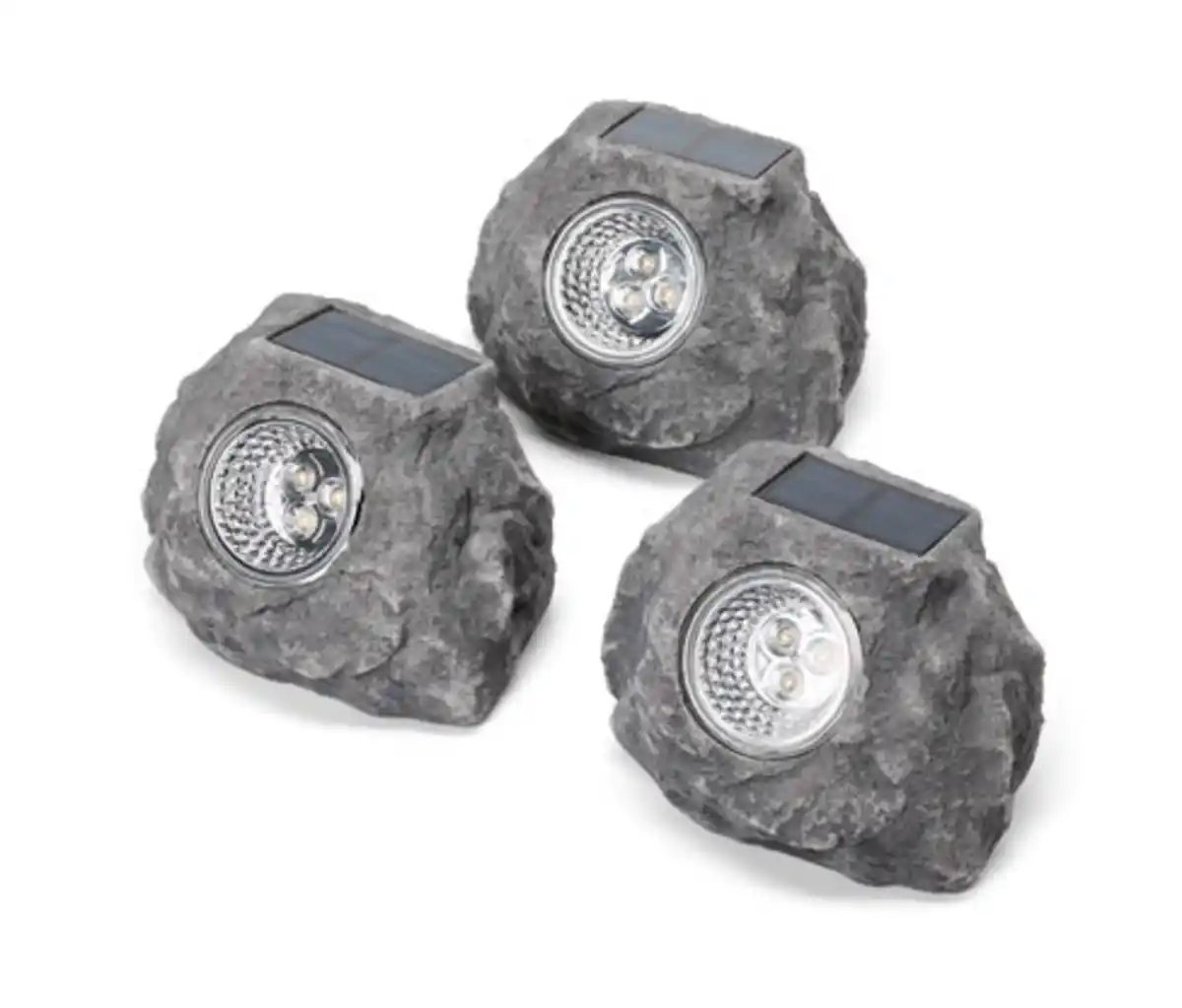 Bild 1 von 3 Solar-LED-Steine