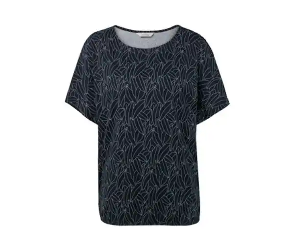Bild 1 von Überschnittenes Blusenshirt, dunkelblau