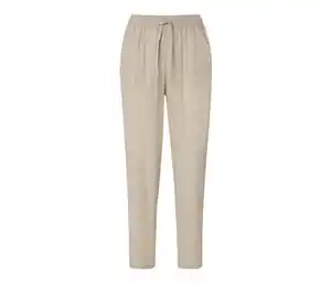 Leinenhose, sandfarben
