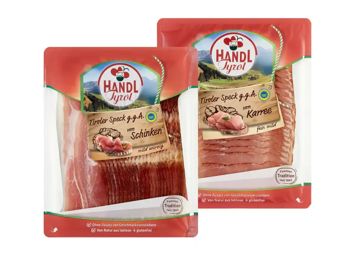 Bild 1 von Handl Tyrol Tiroler Speck g.g.A.,  100 g