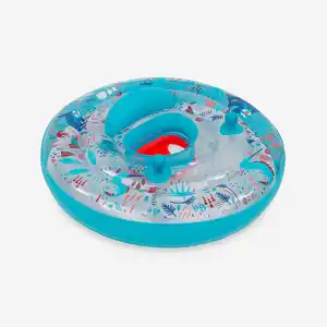 NABAIJI Schwimmsitz aufblasbar mit Griffen 7–15 kg Baby transparent