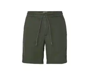 Leinen-Shorts, khaki