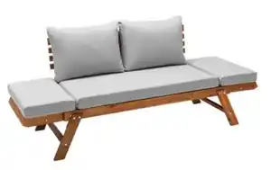 Dehner Holz-Sofa Macao