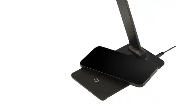 Bild 4 von KHG LED-Tischleuchte, schwarz mit Qi-Charger