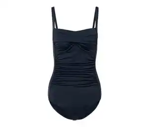 Figurformender Badeanzug, blau