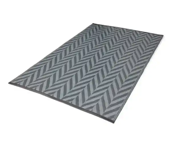 Bild 1 von Outdoor-Teppich, ca. 165 x 115 cm, anthrazit-hellgrau