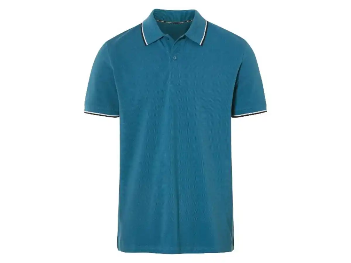 Bild 3 von LIVERGY® Herren Poloshirt in Pikee-Qualität, mit Kontraststreifen