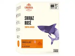 CIMAROSA Shiraz 3,0-l-Bag-in-Box trocken, Roséwein