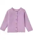 Bild 1 von Strickjacke mit Wellenkanten, lila