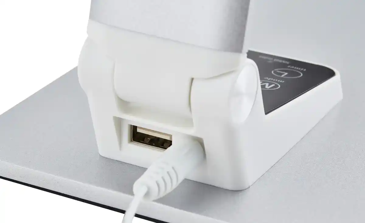 Bild 4 von KHG LED-Tischleuchte, 1-flammig, silberfarben