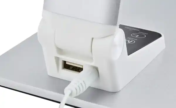 Bild 4 von KHG LED-Tischleuchte, 1-flammig, silberfarben