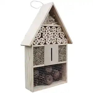 Insektenhotel, Kiefernholz, inkl. Füllmaterial, 150 Brutfächer