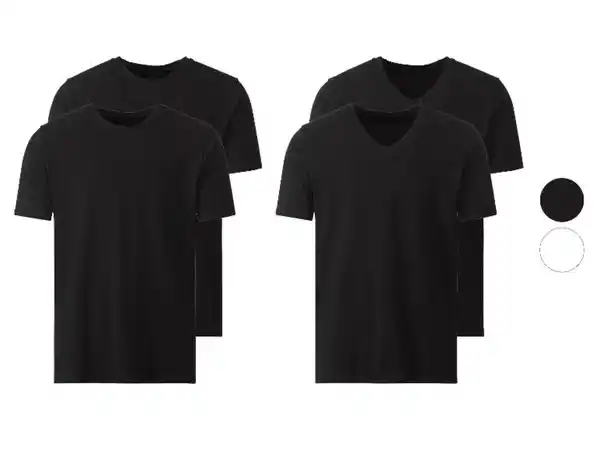 Bild 2 von MEXX Herren Unterhemd-T-Shirt, 2 Stück, hoher Baumwollanteil