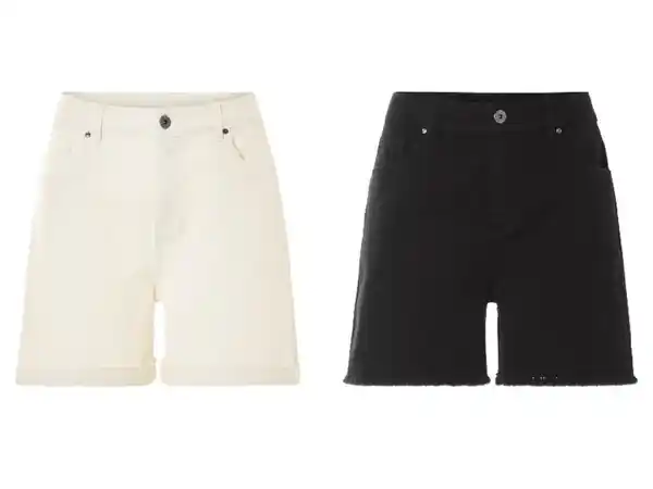 Bild 2 von esmara® Damen Jeansshorts, mit leger geschnittenem Bein